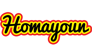 Homayoun flaming logo