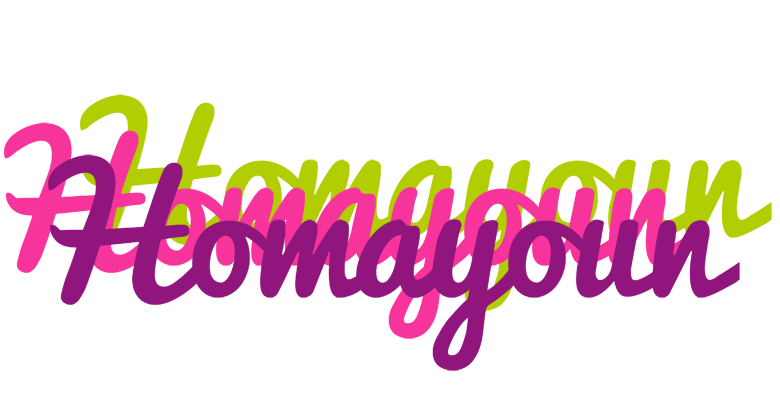 Homayoun flowers logo