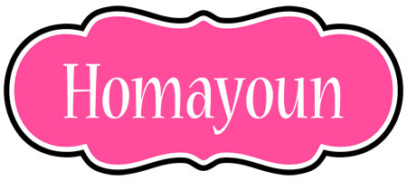 Homayoun invitation logo