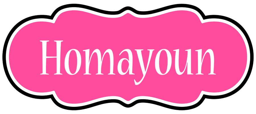 Homayoun invitation logo