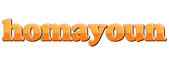 Homayoun orange logo