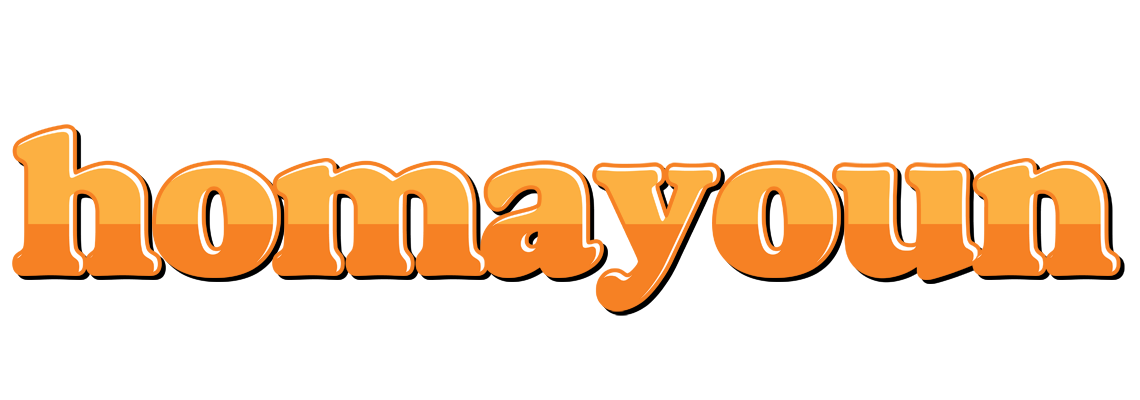 Homayoun orange logo