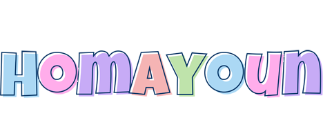 Homayoun pastel logo