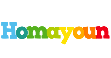 Homayoun rainbows logo