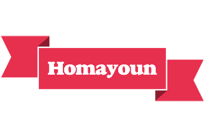 Homayoun sale logo