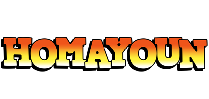 Homayoun sunset logo