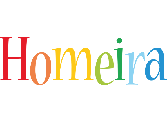 Homeira birthday logo