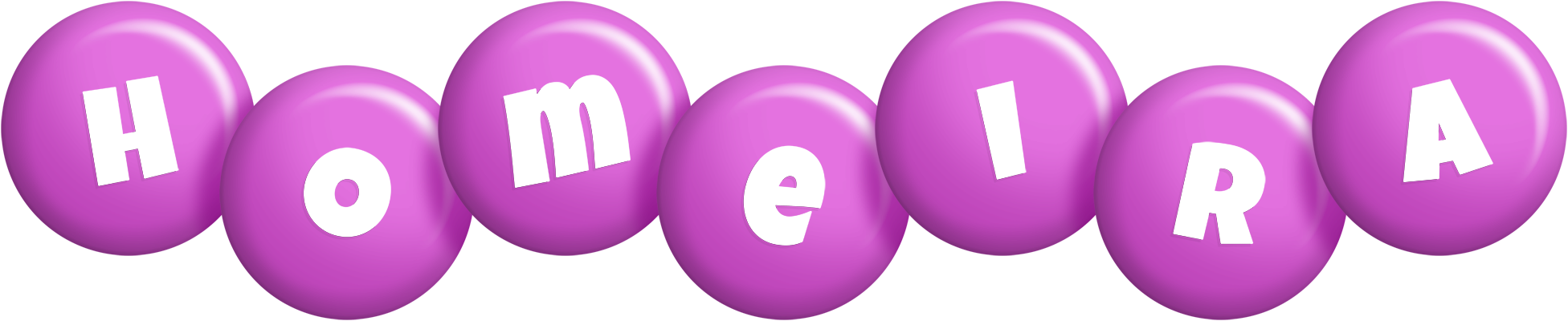 Homeira candy-purple logo