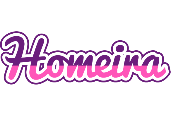 Homeira cheerful logo
