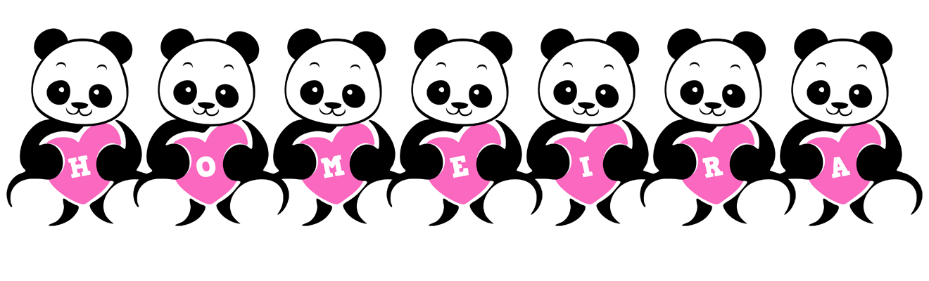 Homeira love-panda logo