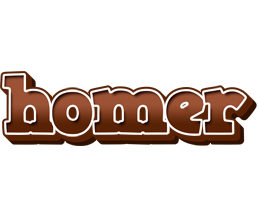 Homer brownie logo
