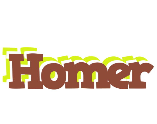 Homer caffeebar logo