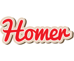 Homer chocolate logo