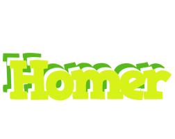 Homer citrus logo