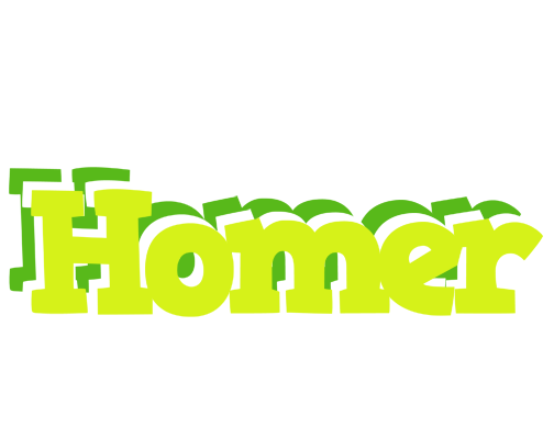 Homer citrus logo