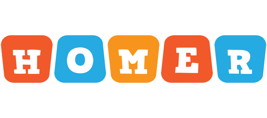 Homer comics logo