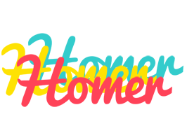 Homer disco logo