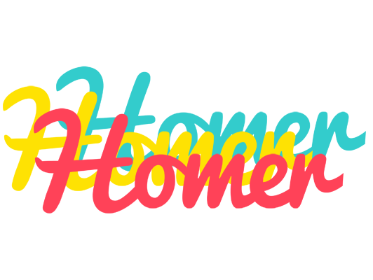 Homer disco logo