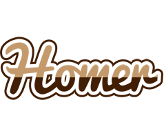 Homer exclusive logo