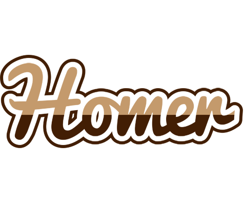 Homer exclusive logo