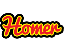 Homer fireman logo