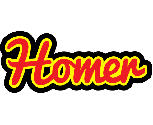 Homer fireman logo