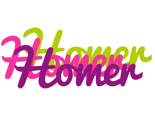 Homer flowers logo