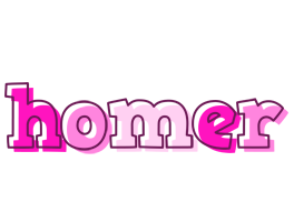 Homer hello logo