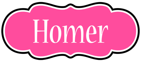 Homer invitation logo