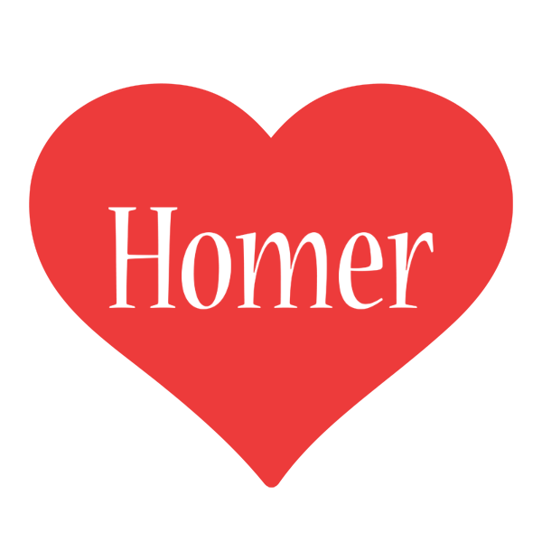 Homer love logo