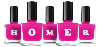 Homer nails logo