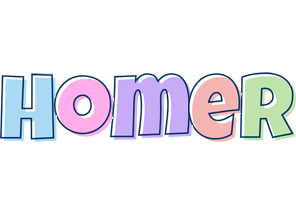 Homer pastel logo