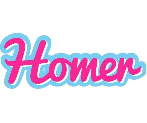 Homer popstar logo
