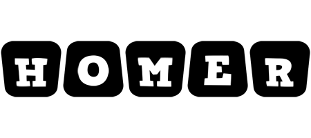 Homer racing logo