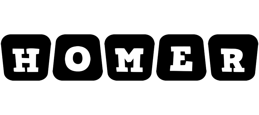 Homer racing logo