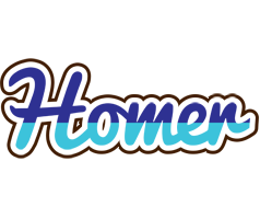 Homer raining logo