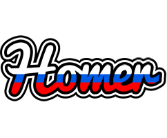 Homer russia logo