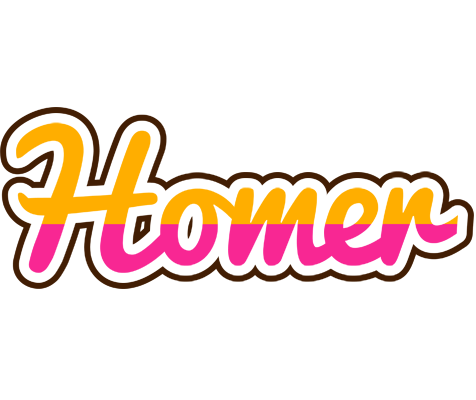 Homer smoothie logo