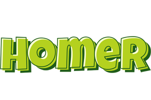 Homer summer logo