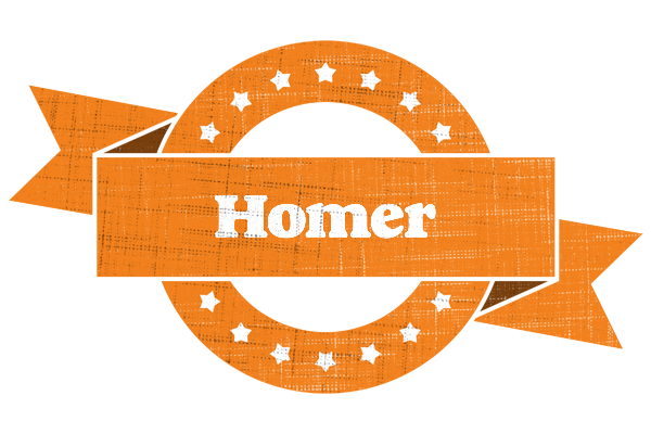 Homer victory logo