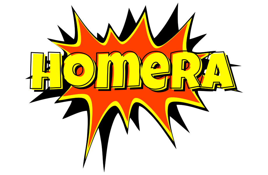 Homera bazinga logo