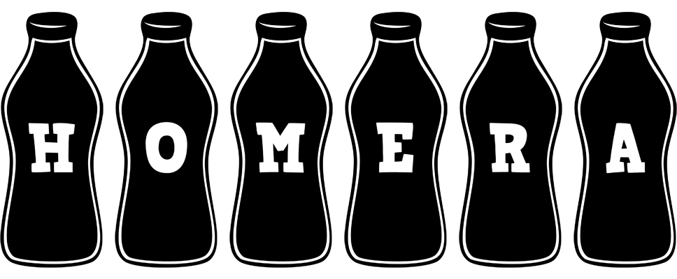 Homera bottle logo