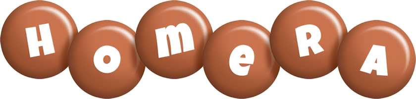 Homera candy-brown logo