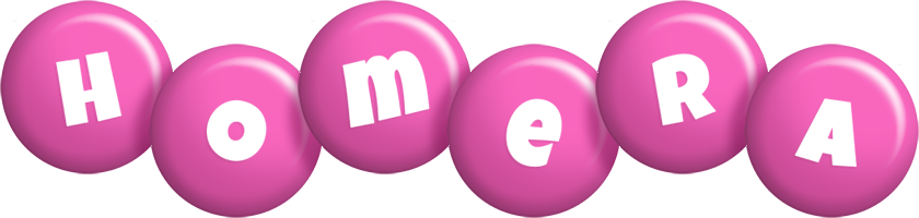 Homera candy-pink logo