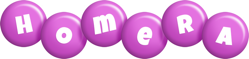 Homera candy-purple logo