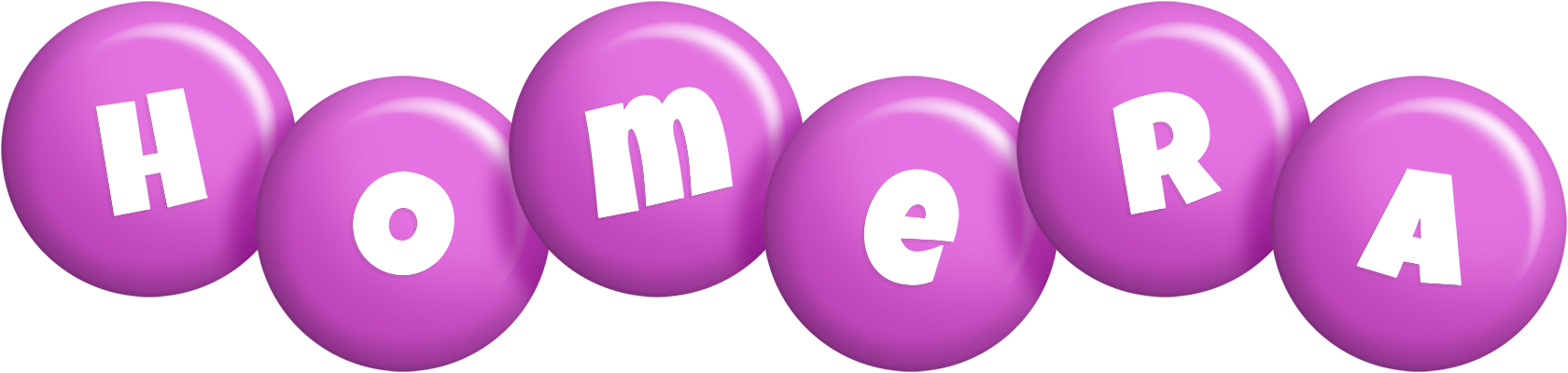 Homera candy-purple logo