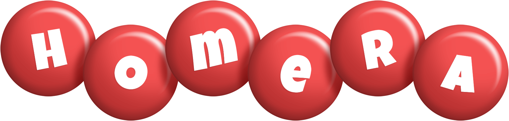 Homera candy-red logo