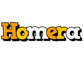 Homera cartoon logo