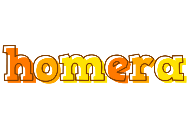 Homera desert logo