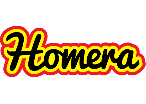 Homera flaming logo